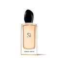 Giorgio Armani Sì Eau de Parfum in a sleek glass bottle with nude-pink accents
