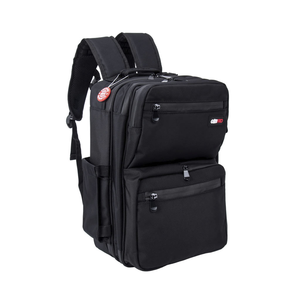 G&BPRO Mid Size Backpack Mobile Station in black with professional gear configuration