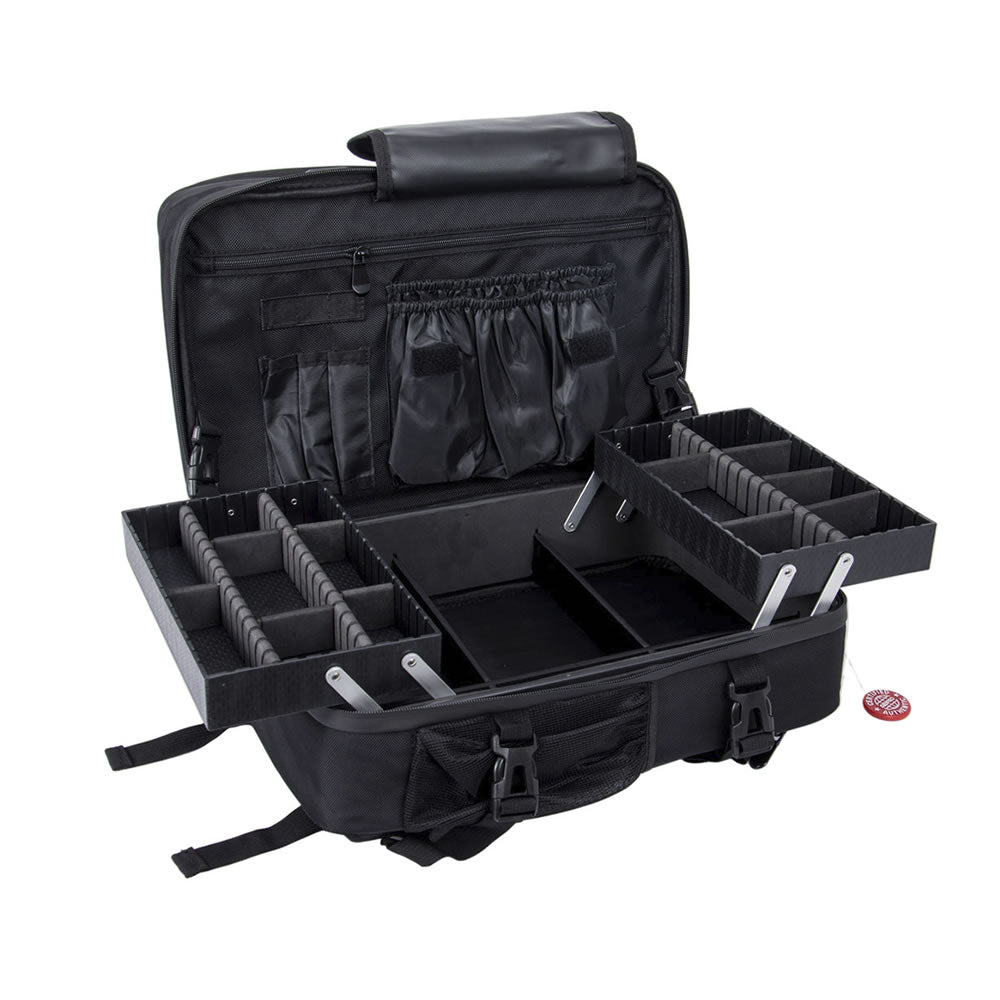 Mid Size Professional Tech Backpack Mobile Station in Black