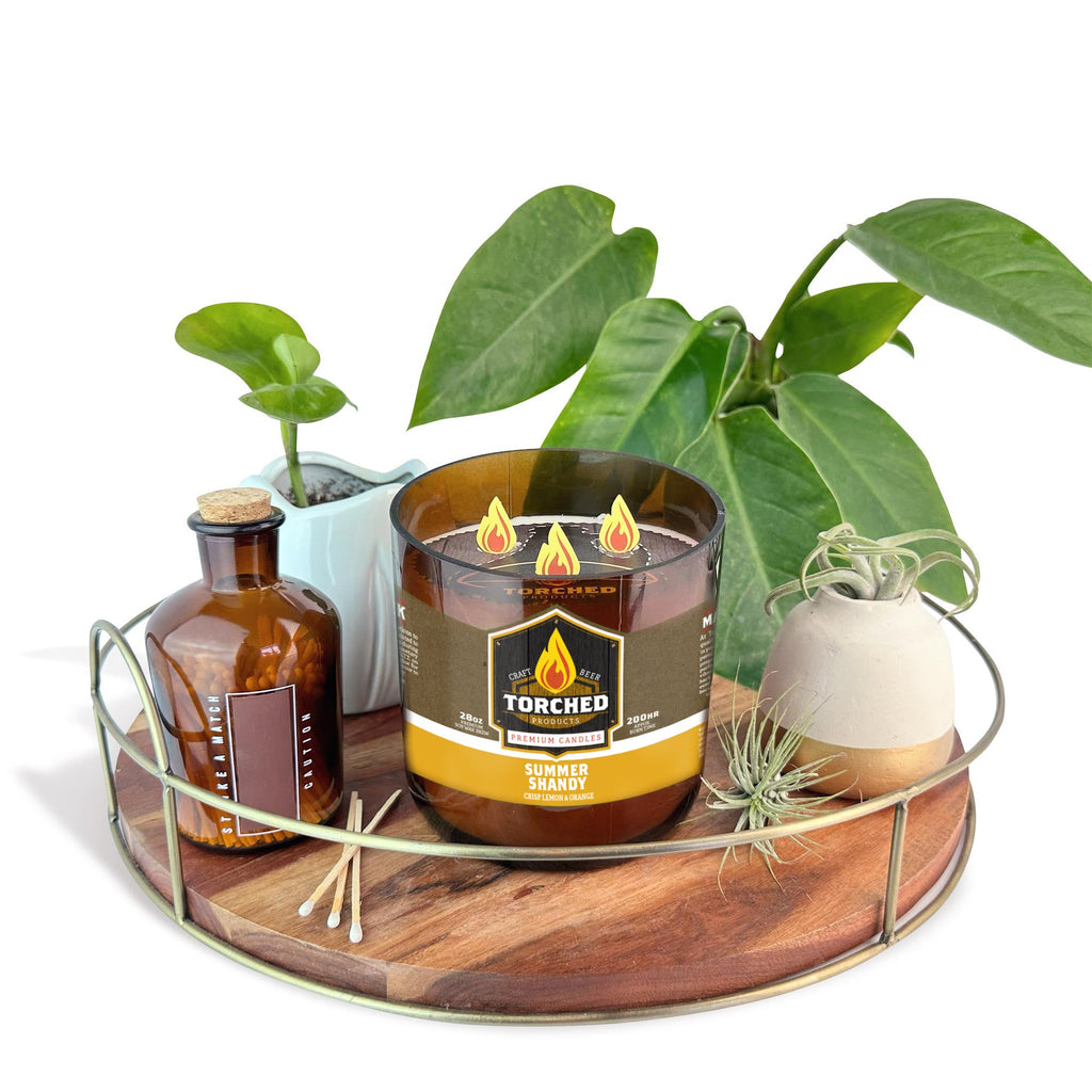 Summer Shandy Beer Candle