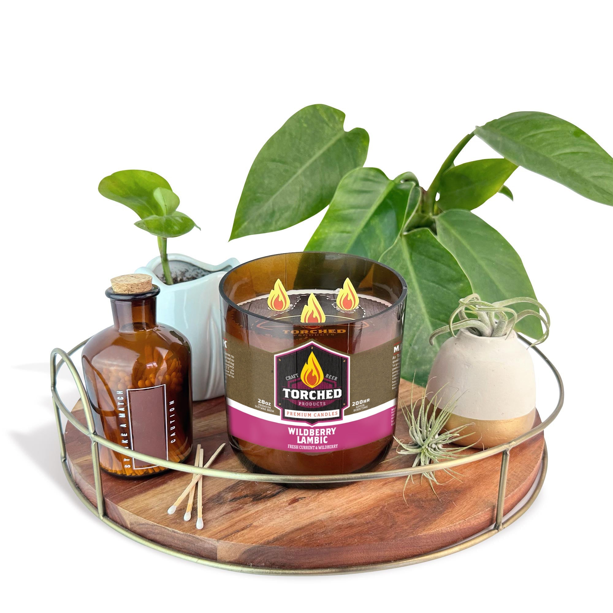 Wildberry Lambic Beer Candle