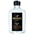 Woody's Styling Gel 12oz for men's professional hair grooming