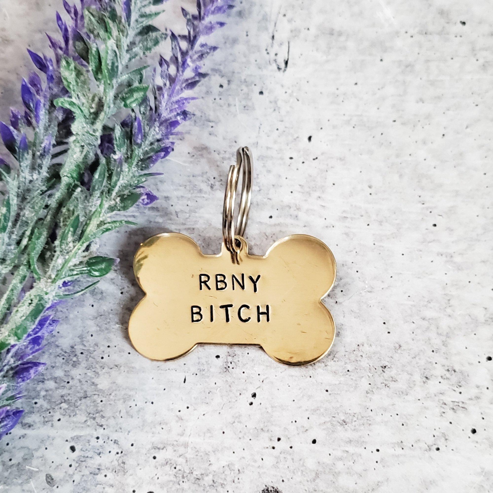 GET YOUR FREAK ON Bone-Shaped Pet Tag