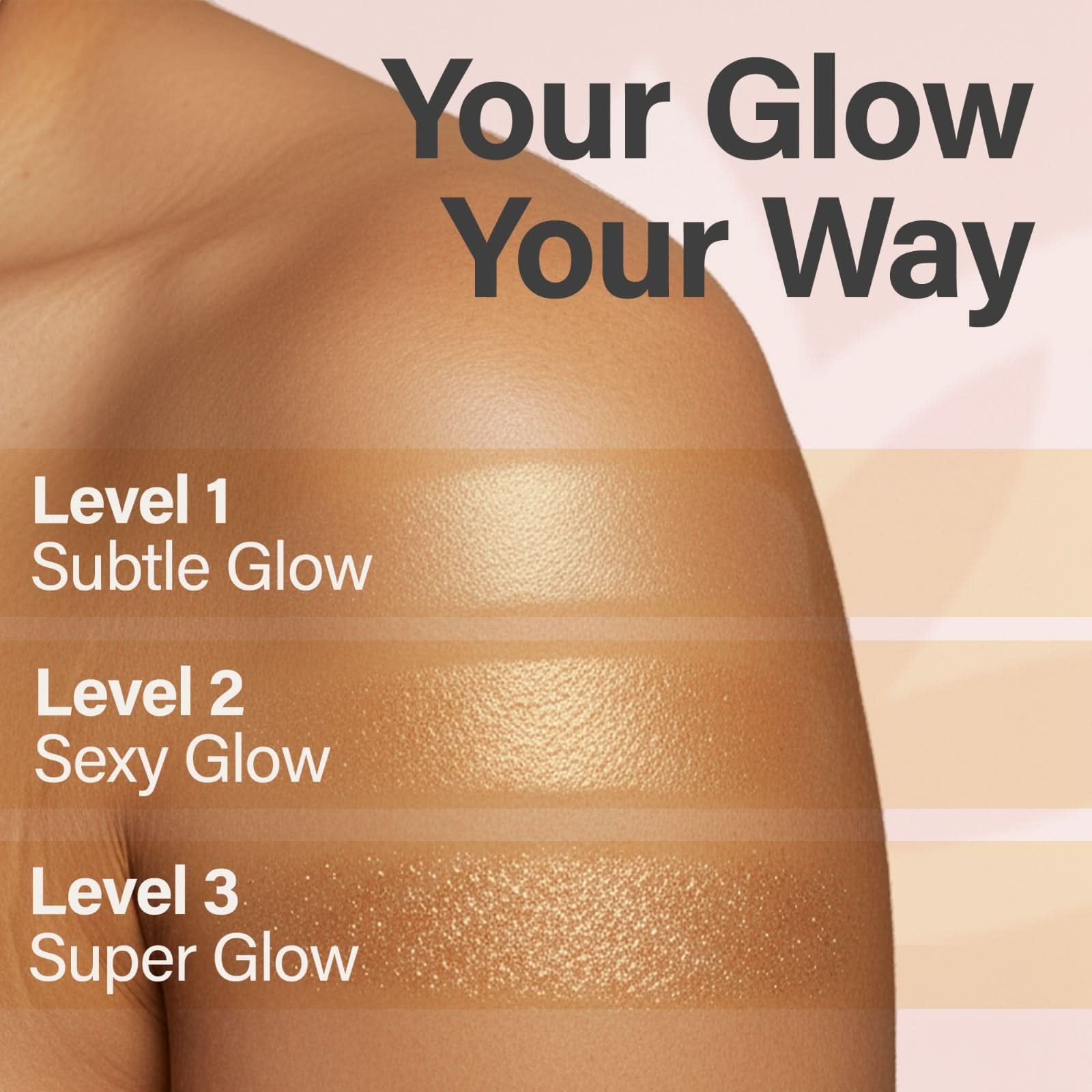 Organic Shimmer Whipped Body Butter Super Bronze Level 3 Glow