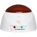 GiGi Economy Wax Warmer unit featuring a temperature control lever and protective see-through cover.
