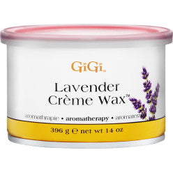 Gigi Lavender Creme Wax 14oz tin for professional barber shop hair removal