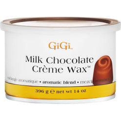 GiGi Milk Chocolate Creme Wax 14oz for sensitive skin hair removal