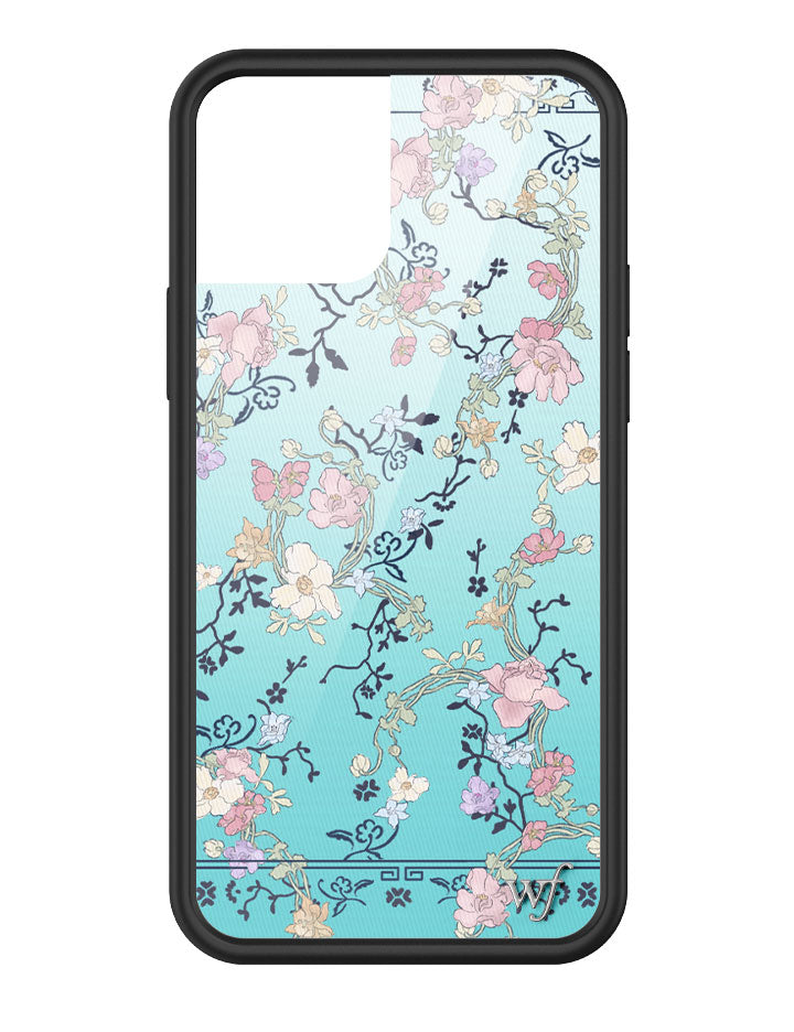 Gallery Girlie Blue iPhone Case