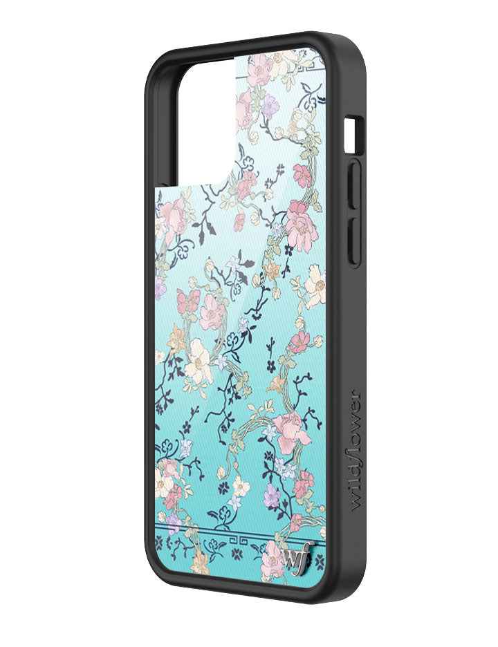 Gallery Girlie Blue iPhone Case