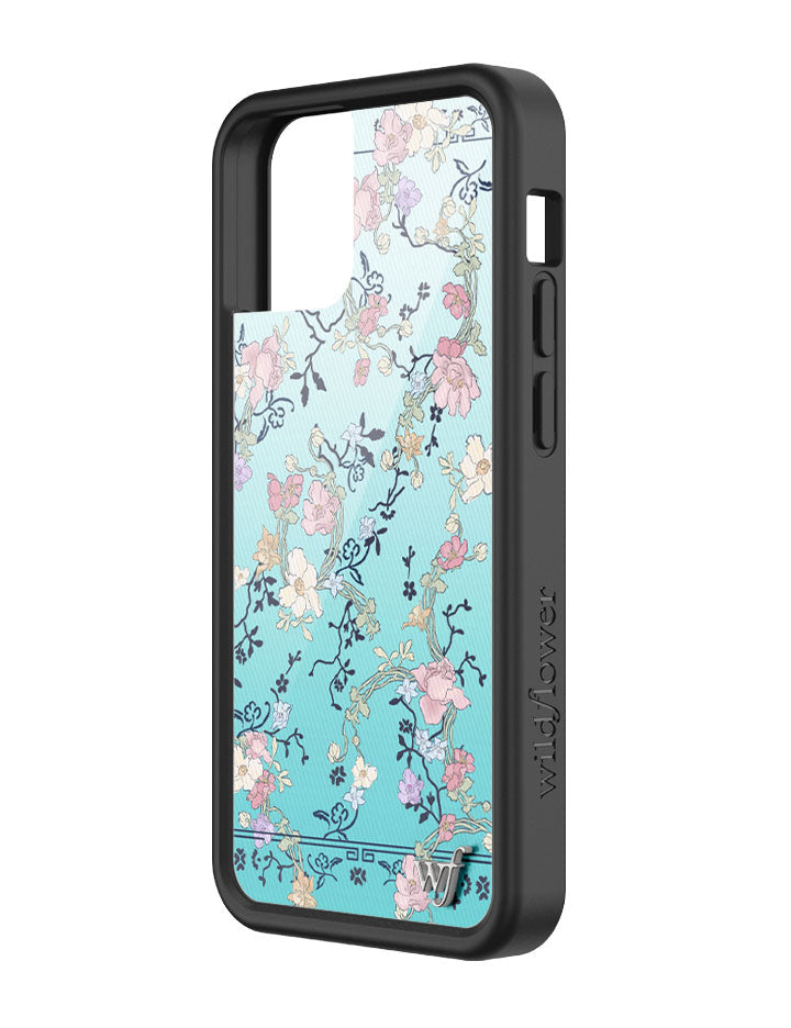 Gallery Girlie Blue iPhone Case