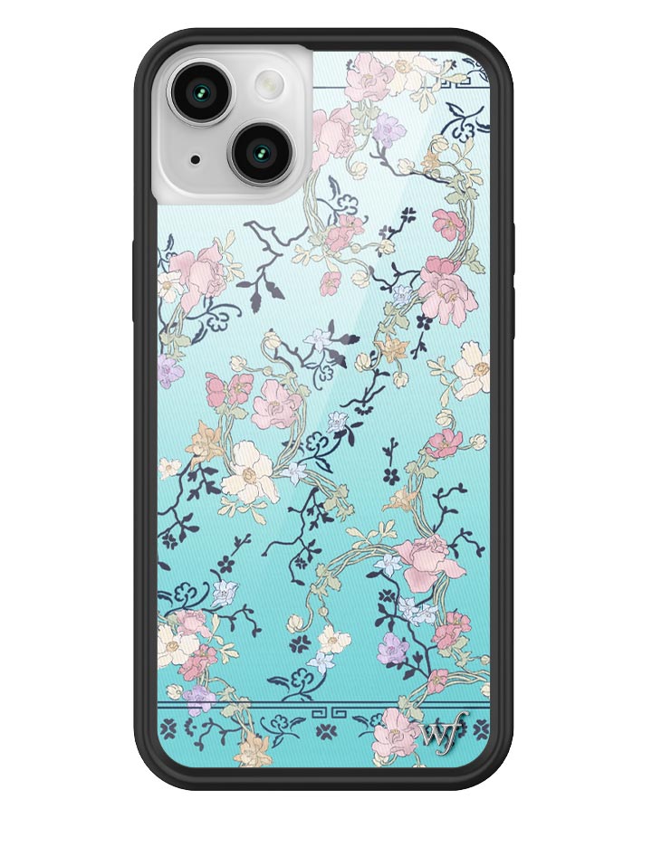 Gallery Girlie Blue Floral iPhone Case Limited Edition - Image 11