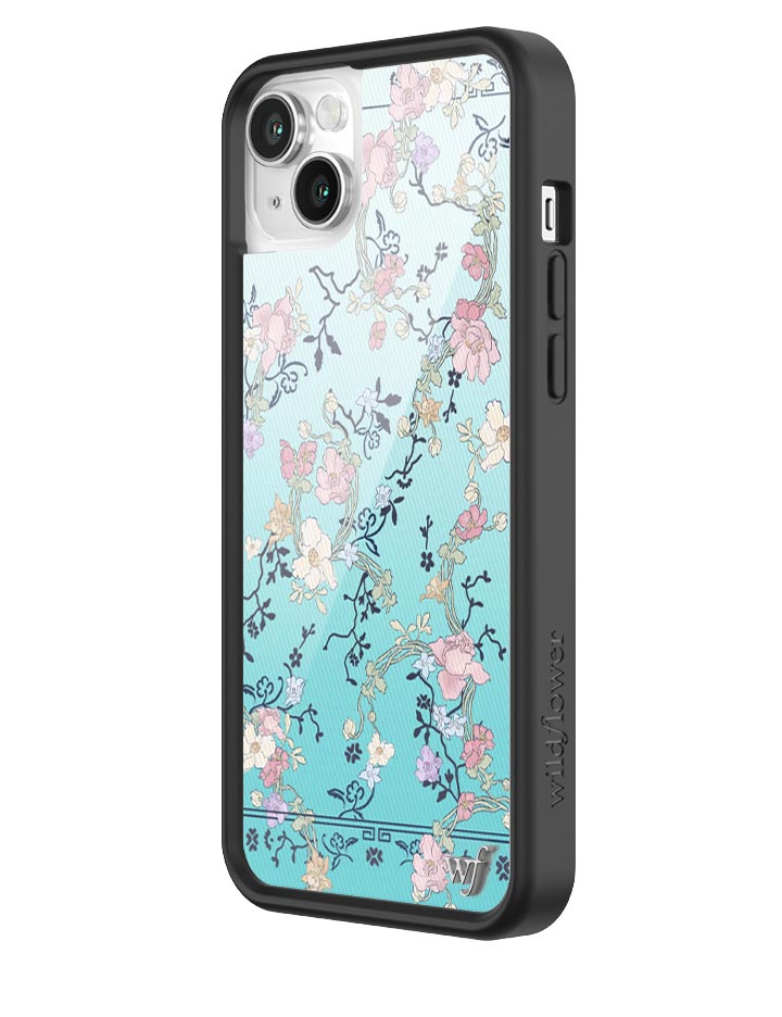 Gallery Girlie Blue Floral iPhone Case Limited Edition - Image 12