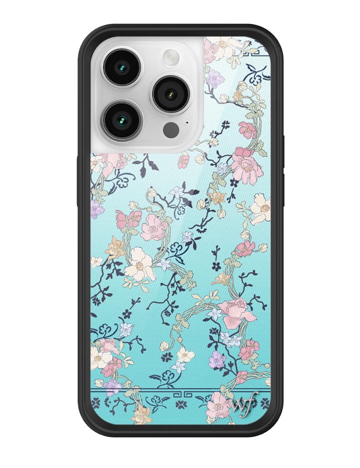 Gallery Girlie Blue iPhone Case
