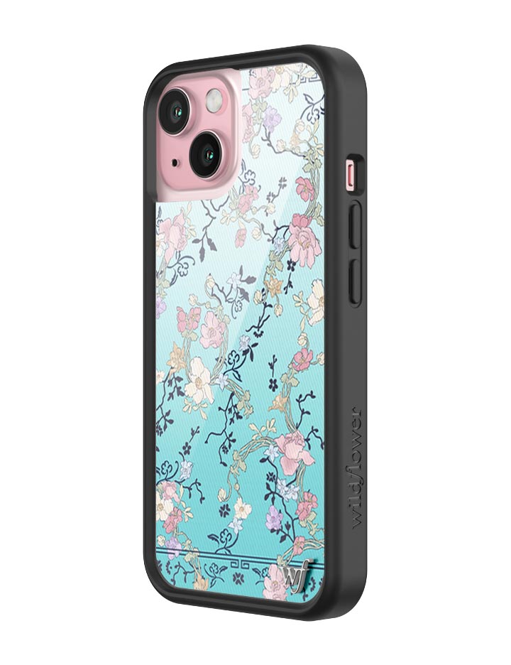 Gallery Girlie Blue iPhone Case
