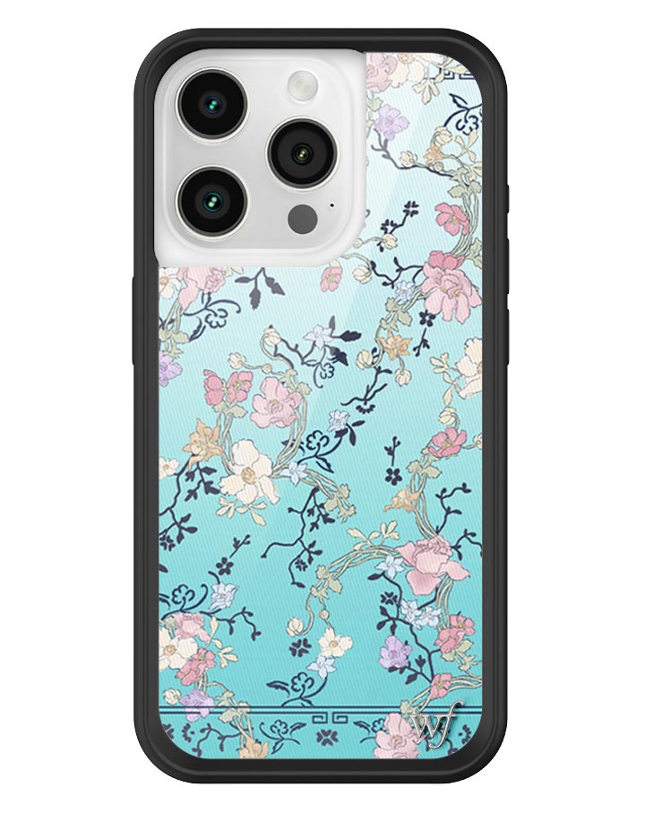 Gallery Girlie Blue Floral iPhone Case Limited Edition - Image 5