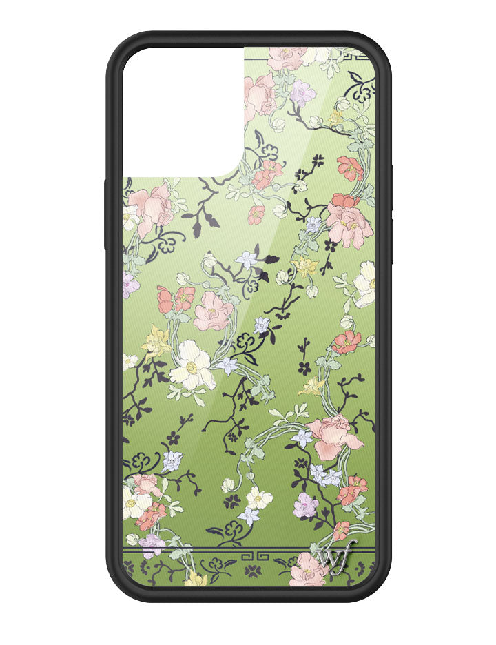 Gallery Girlie Green iPhone Case