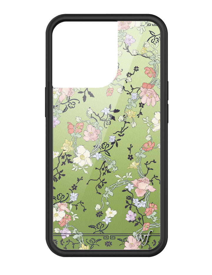Gallery Girlie Green iPhone Case