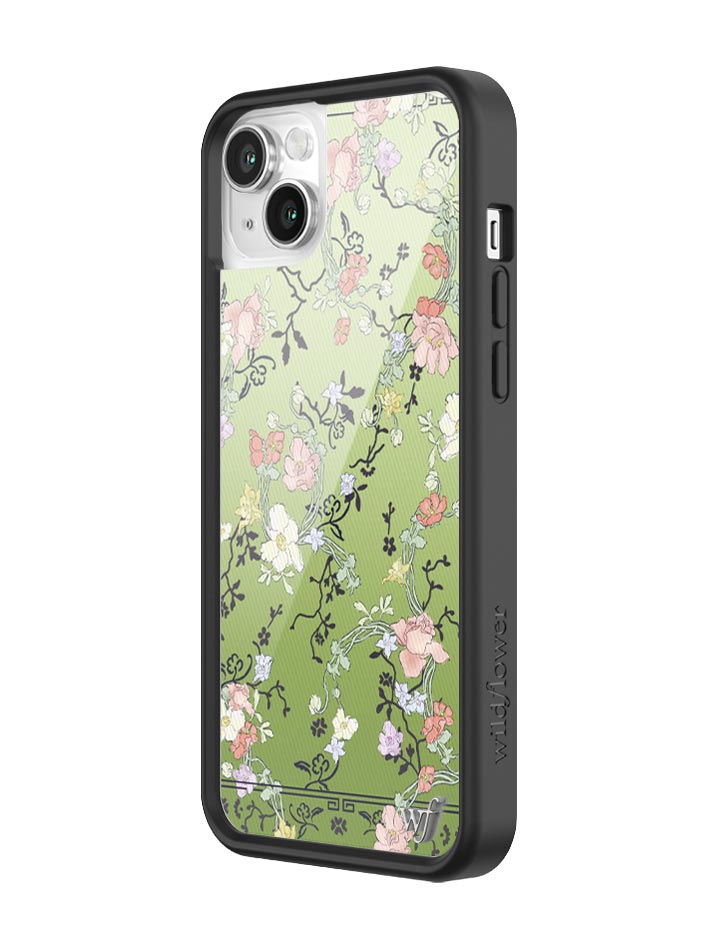 Gallery Girlie Green iPhone Case