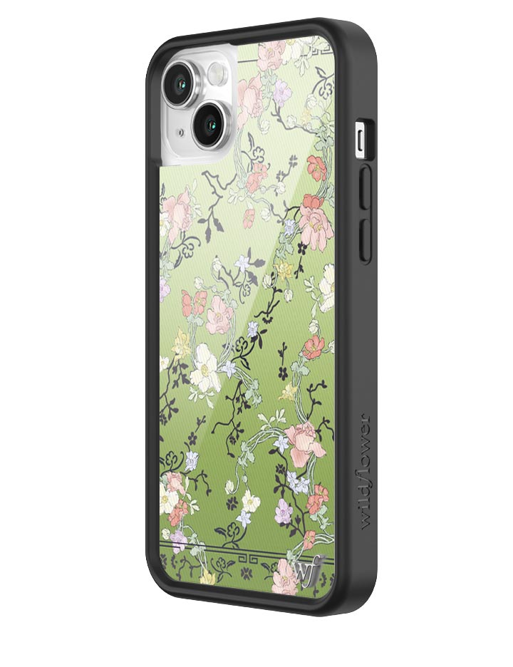Gallery Girlie Green iPhone Case