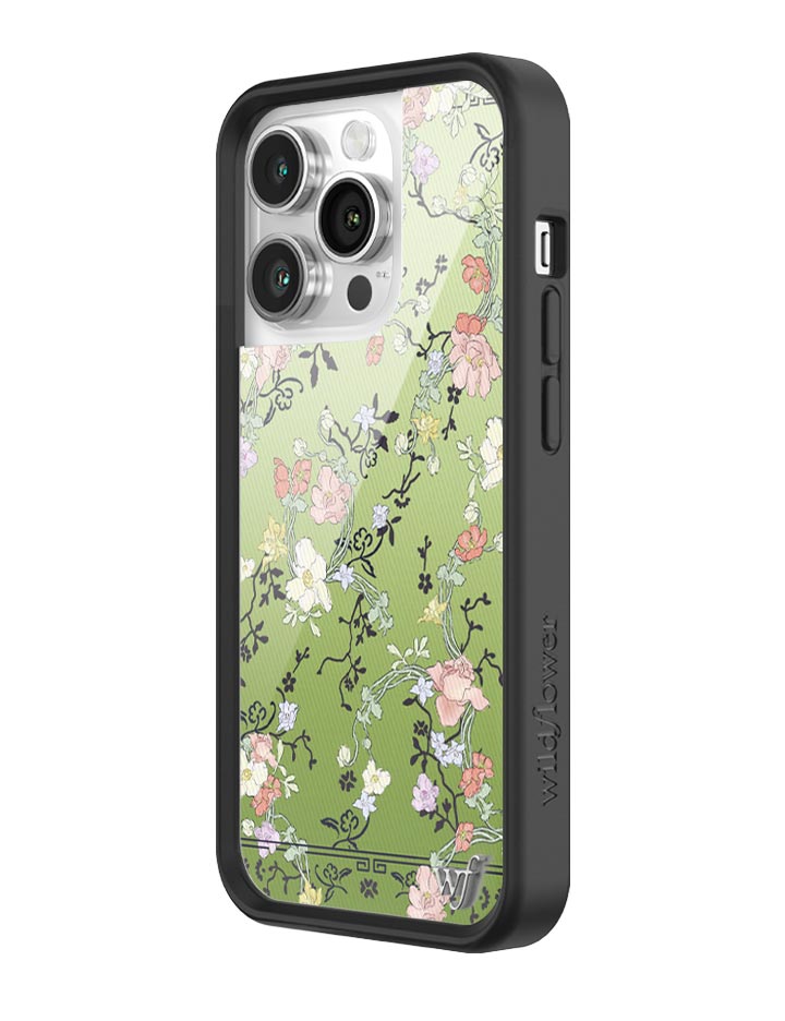 Gallery Girlie Green iPhone Case