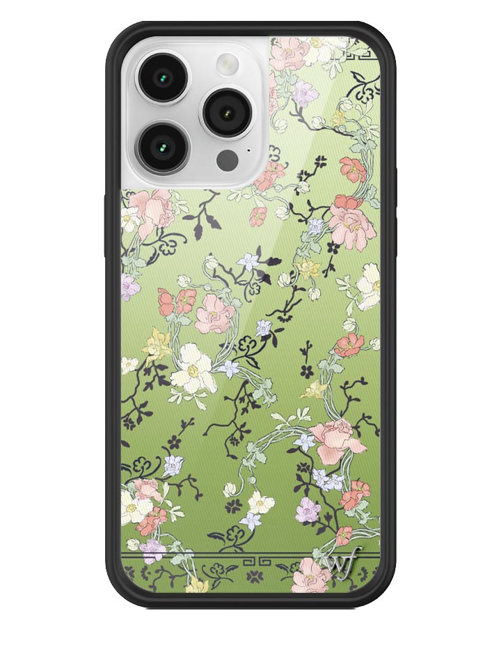 Gallery Girlie Green iPhone Case