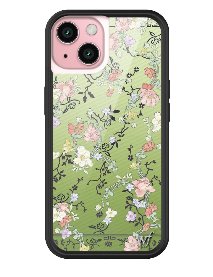 Gallery Girlie Green iPhone Case