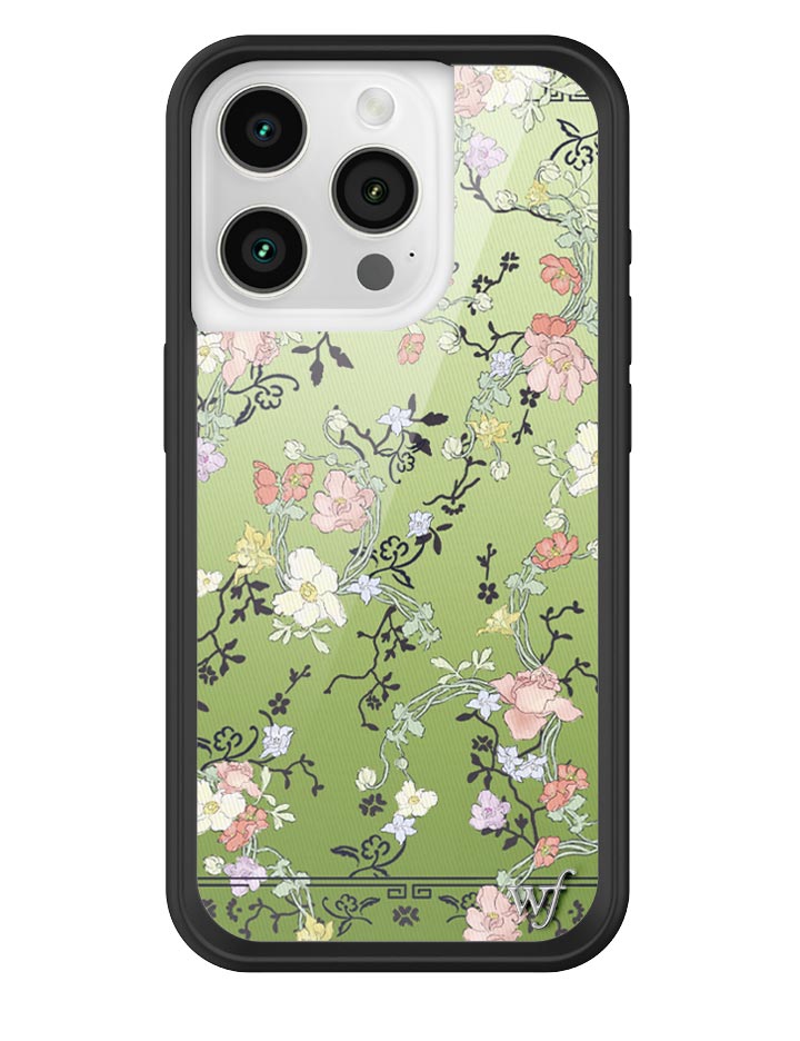 Gallery Girlie Green Floral iPhone Case Limited Edition - Image 5