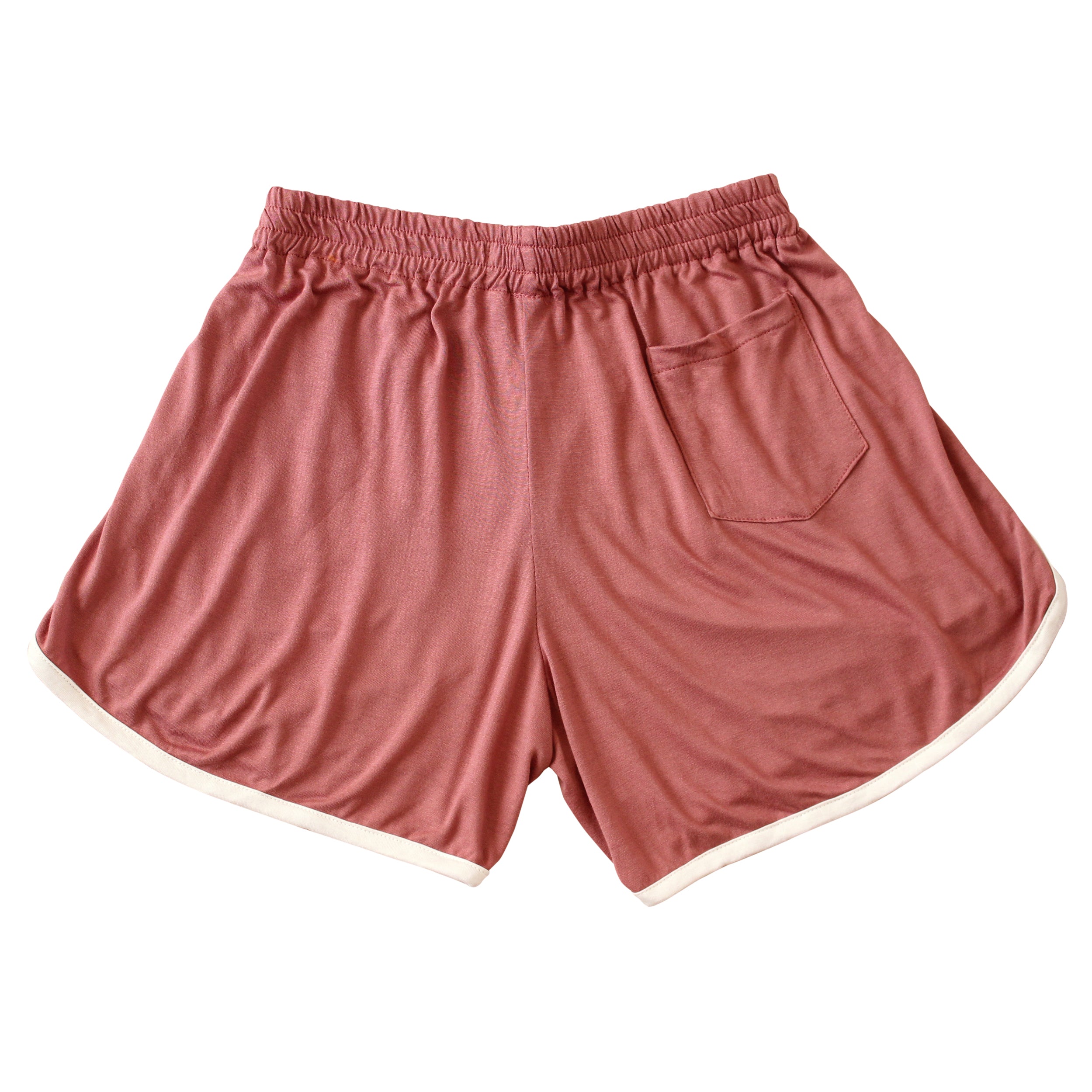 GIRL Seaside Runner Bamboo Shorts In Desert Rose