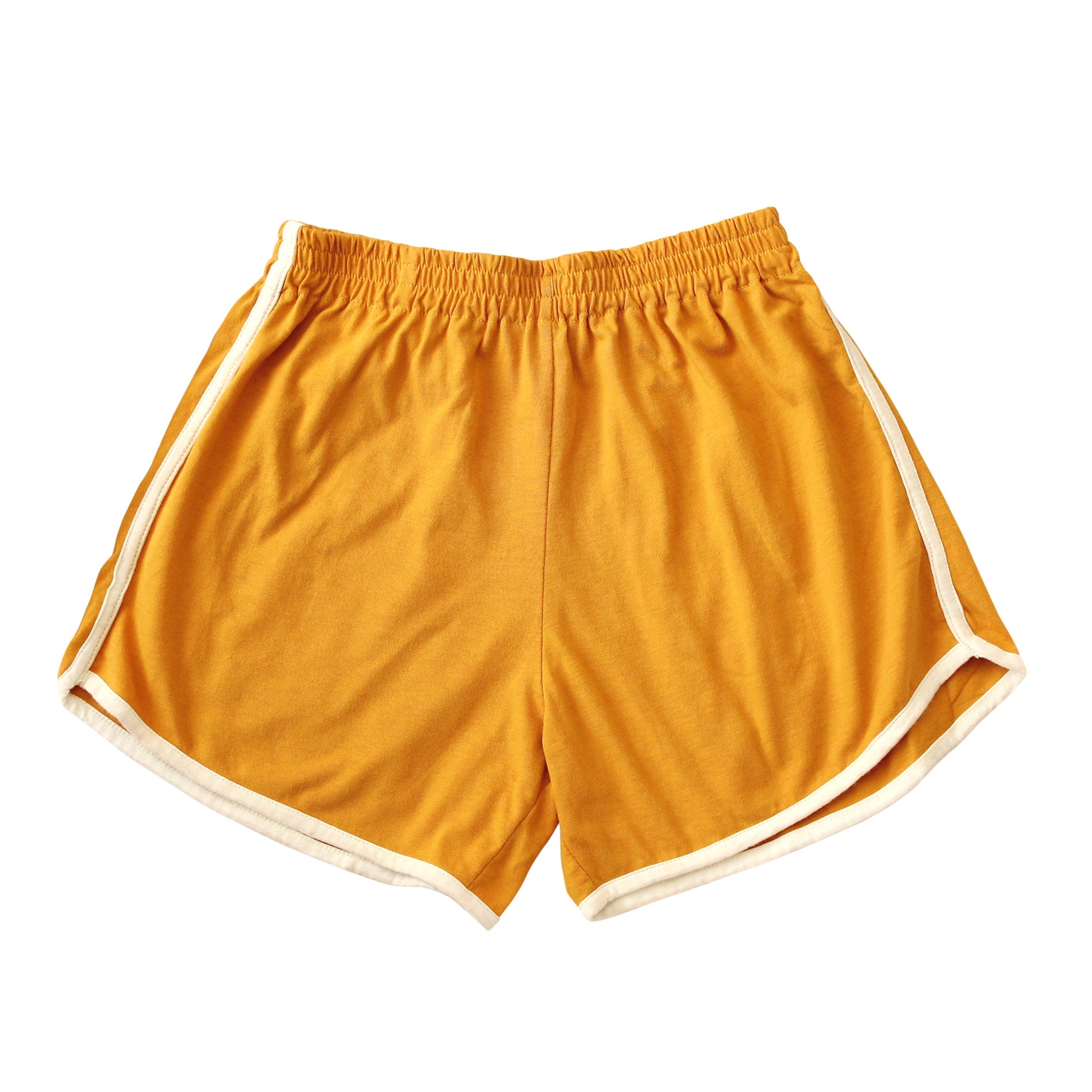 GIRL Seaside Runner Recycled Shorts in Sunflower Yellow