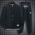 Casual Winter Hoodie and Pants Set for Fall (One Set)