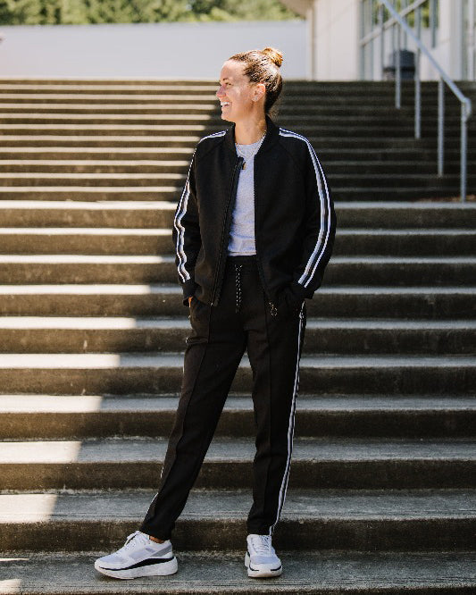 Powerstripe Women's Long Sleeve Track Jacket - Image 3