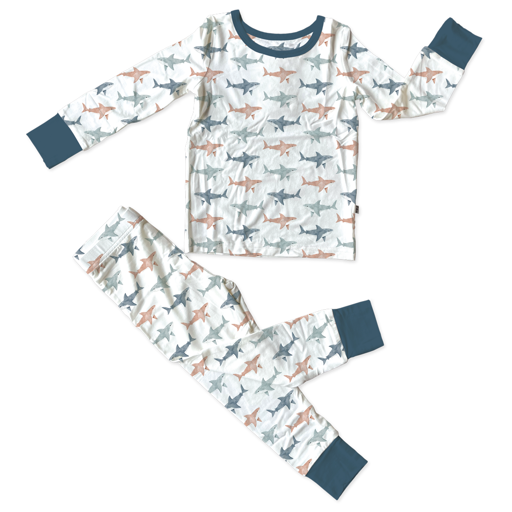 Grace Sharks Bamboo 2-Piece Set (Pre-Order)
