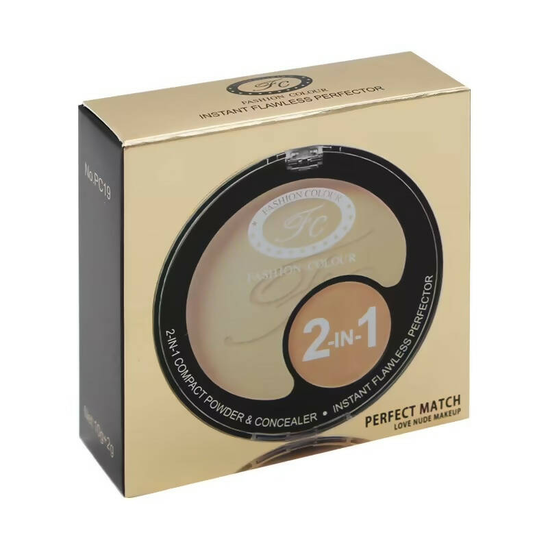 2-in-1 Compact Powder and Concealer - Shade 01 Fair Tone