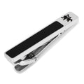 Game of Thrones Lannister Lion Onyx Stainless Steel Tie Clip