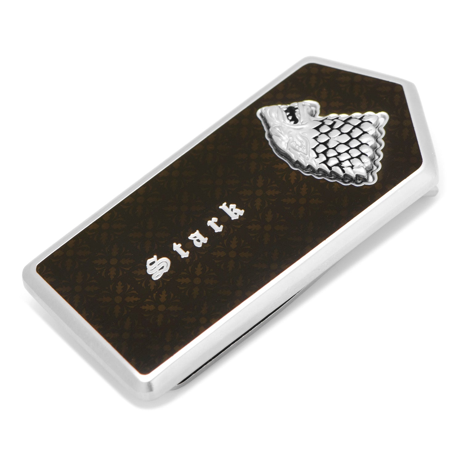 Game of Thrones Stark Direwolf Sigil Enamel Money Clip