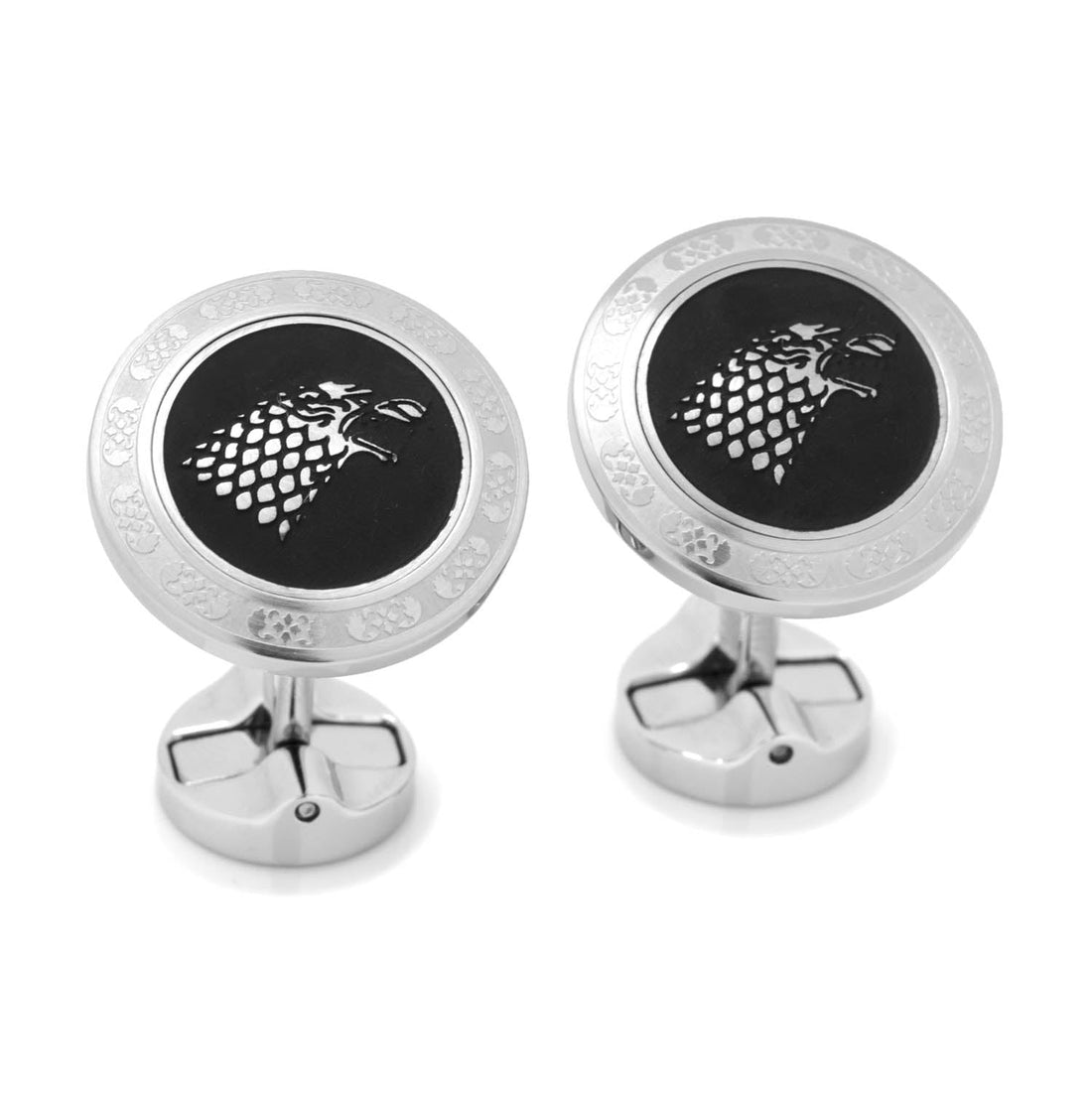 Game of Thrones Stark Direwolf Stainless Steel Cufflinks