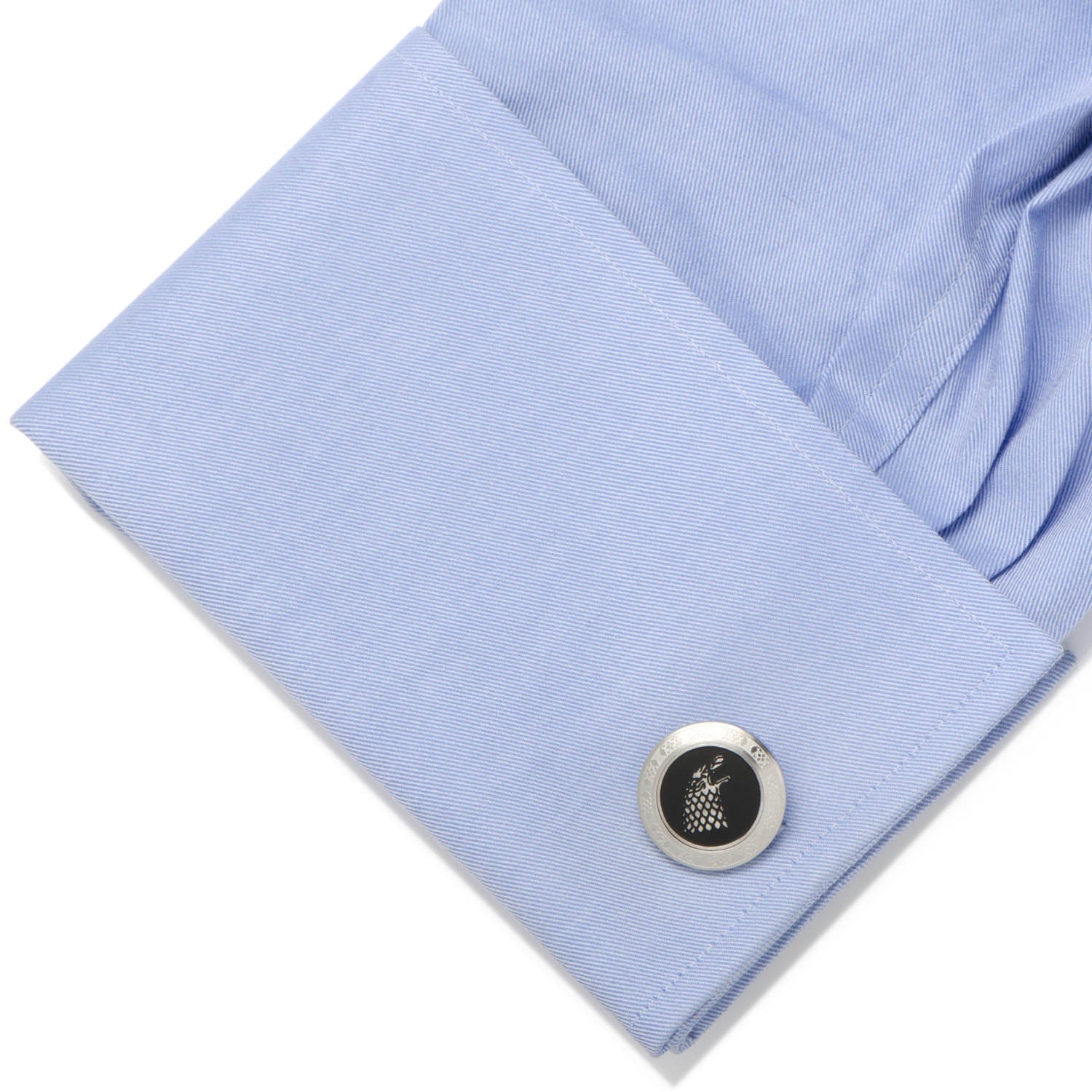 Game of Thrones Stark Direwolf Stainless Steel Cufflinks