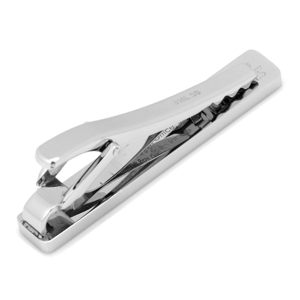 Game of Thrones Stark Direwolf Inlaid Wood Tie Clip - Image 3