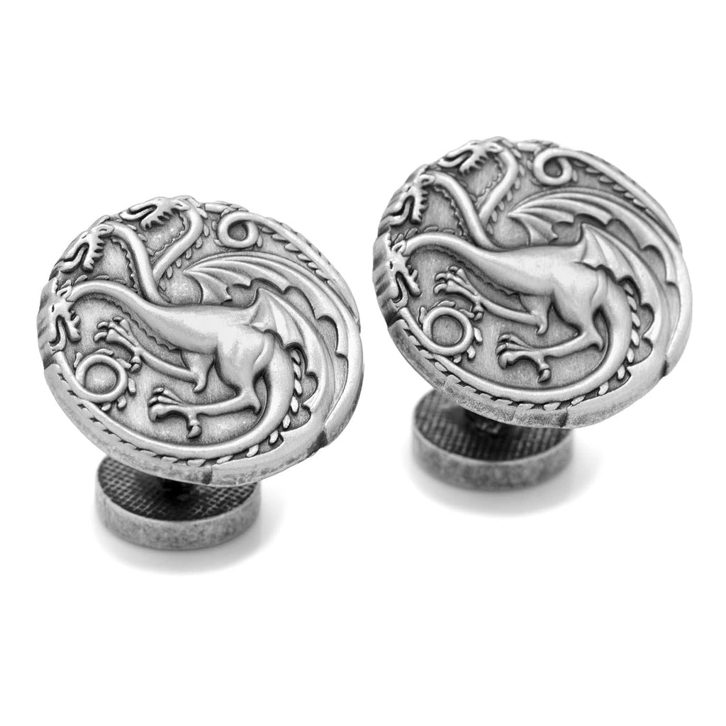 Game of Thrones Targaryen Three-Headed Dragon Sigil Cufflinks - Image 2