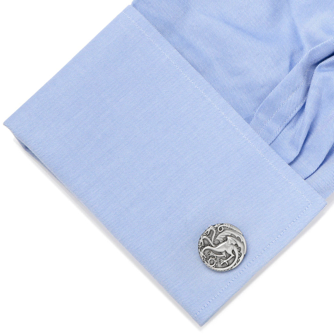 Game of Thrones Targaryen Three-Headed Dragon Sigil Cufflinks - Image 3