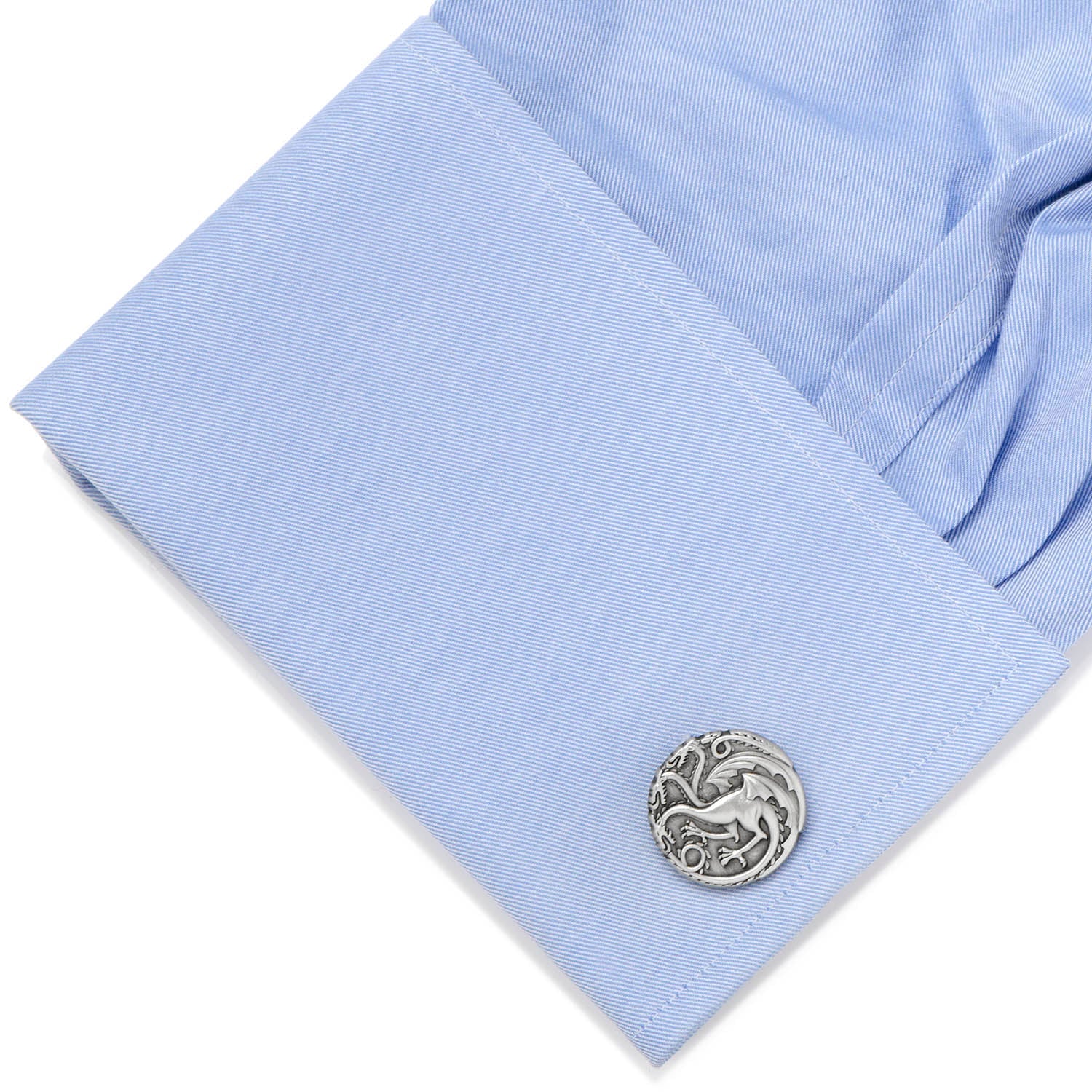 Game of Thrones Targaryen Three-Headed Dragon Sigil Cufflinks - Image 3