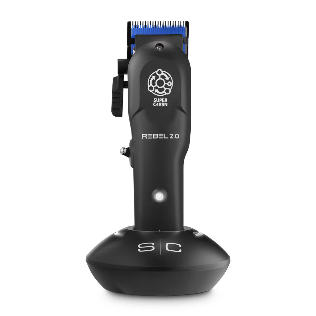 StyleCraft Rebel 2.0 professional hair clipper with black DLC Echo blade