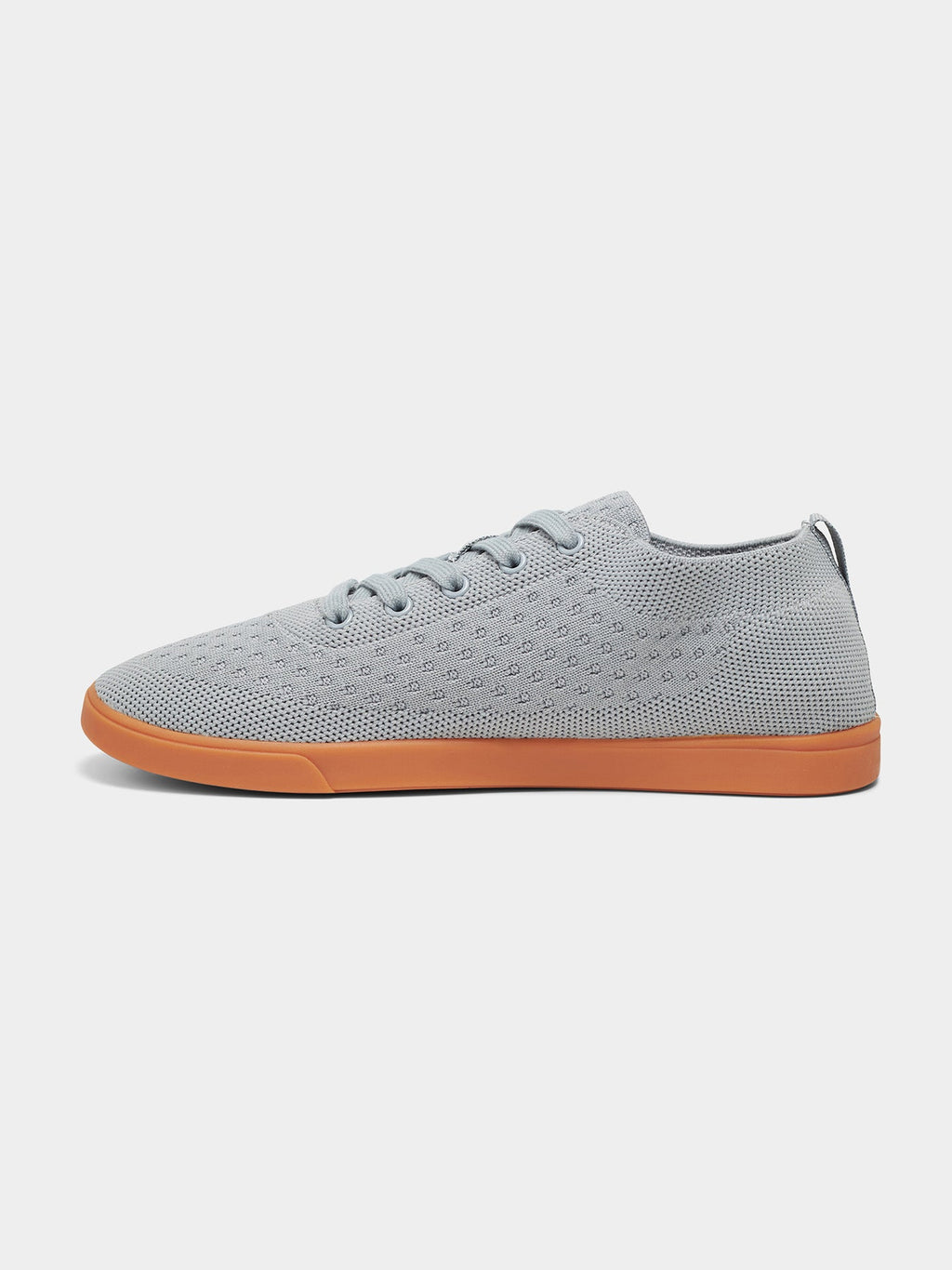 Women's Zilker Knit Sneakers in Grey and Gum Sole