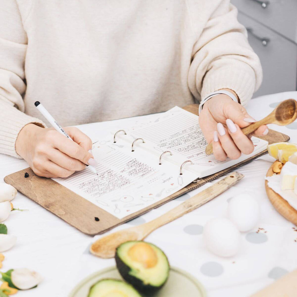Extra Paper Refill Pack for Personalized Wooden Recipe Book