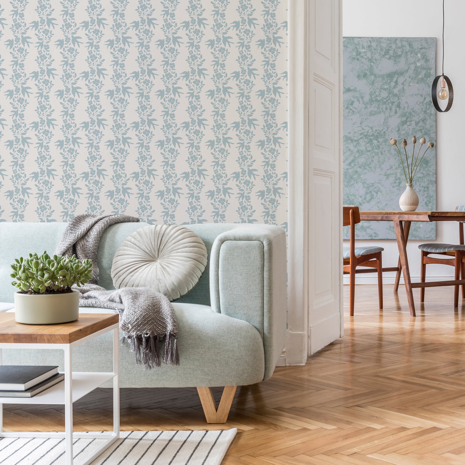 Noelle Peel and Stick Removable Wallpaper by Gabriela Dachin