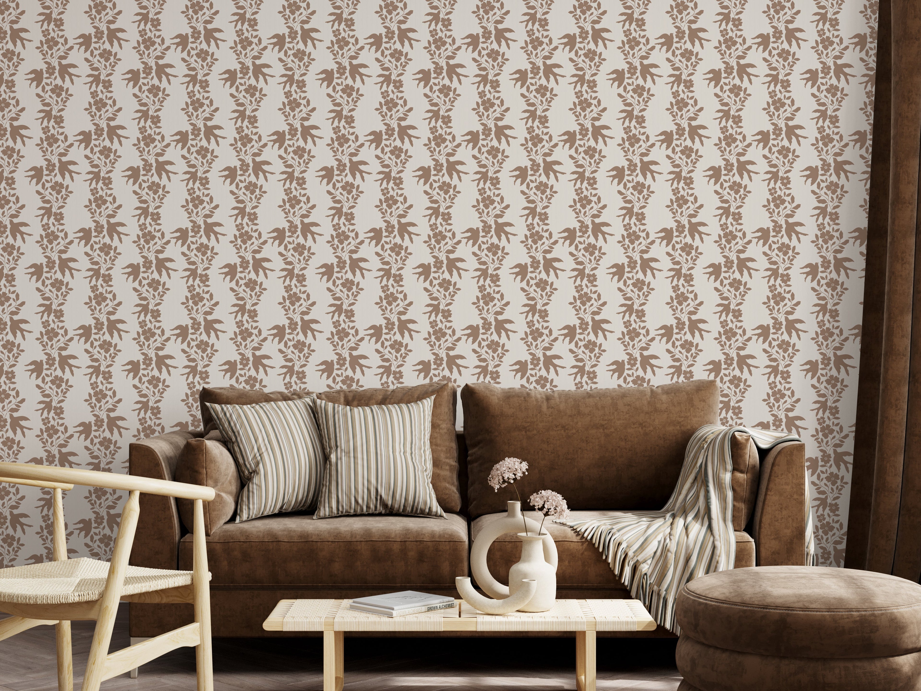 Noelle Peel and Stick Removable Wallpaper by Gabriela Dachin