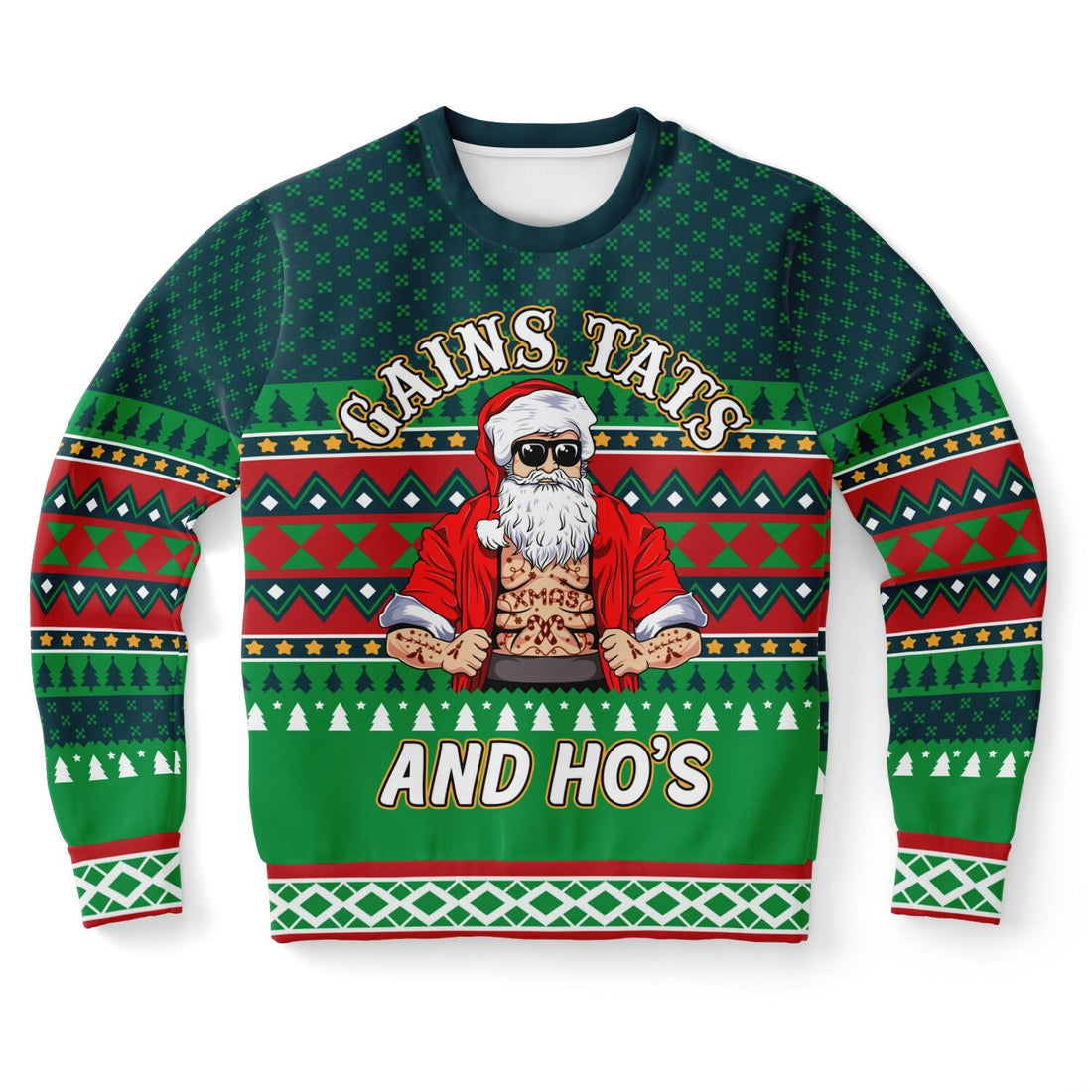 Gains Tats & Ho's Christmas Sweatshirt