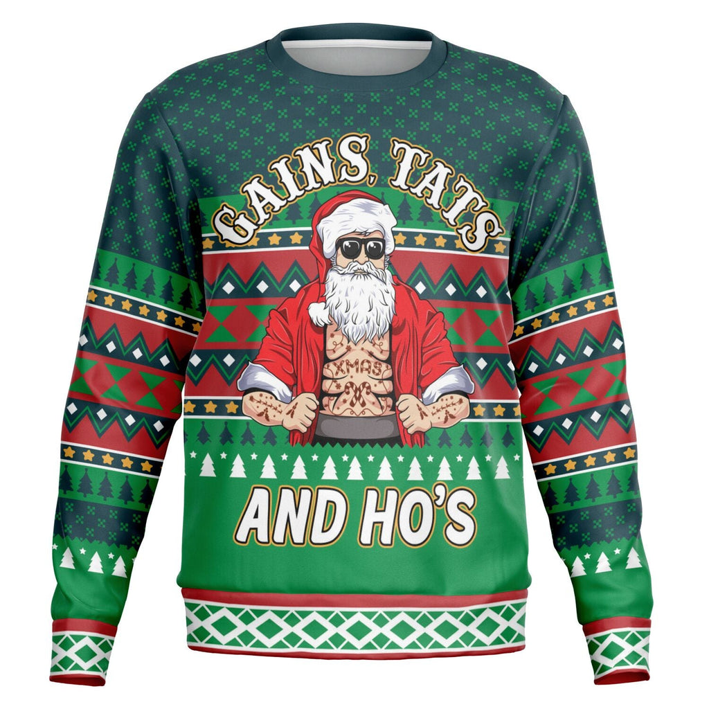 Gains Tats & Ho's Christmas Sweatshirt