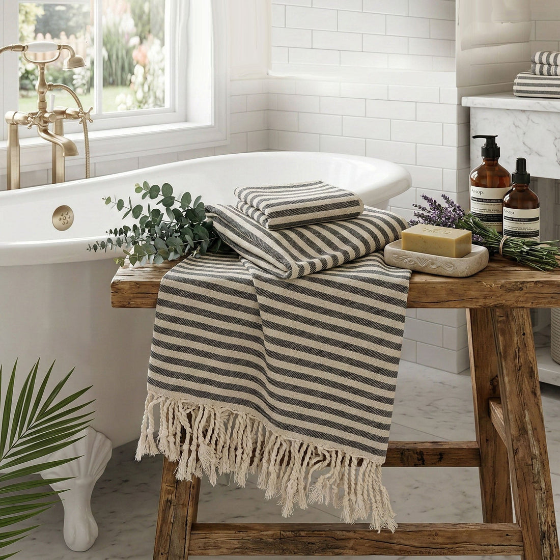 Nautical Towel 180GSM