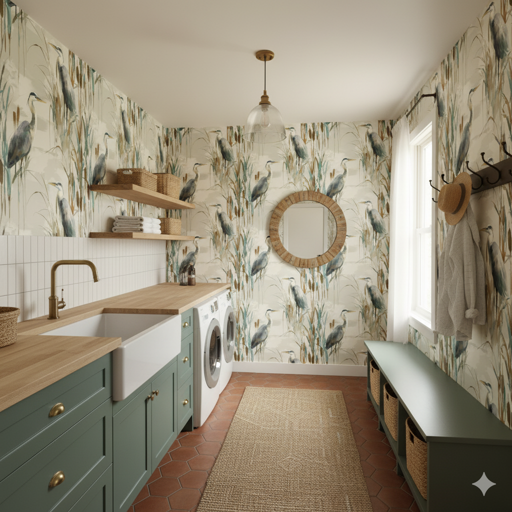 Marshland King Wallpaper